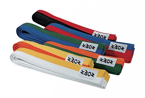 Kwon Budo-Gürtel 2-farbig 260 grün-blau Kwon Budo-Gürtel 2-farbig 260 grün-blau