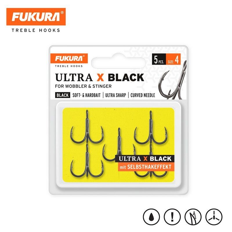 LIEBLINGSKÖDER Fukura Ultra X Black Gr.4 5Stk. LIEBLINGSKÖDER Fukura Ultra X Black Gr.4 5Stk.