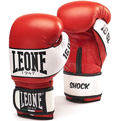 LEONE 1947, Shock-Boxhandschuhe, Unisex-Erwachsene, Rot, 10 OZ, GN047 LEONE 1947, Shock-Boxhandschuhe, Unisex-Erwachsene, Rot, 10 OZ, GN047 von LEONE 1947