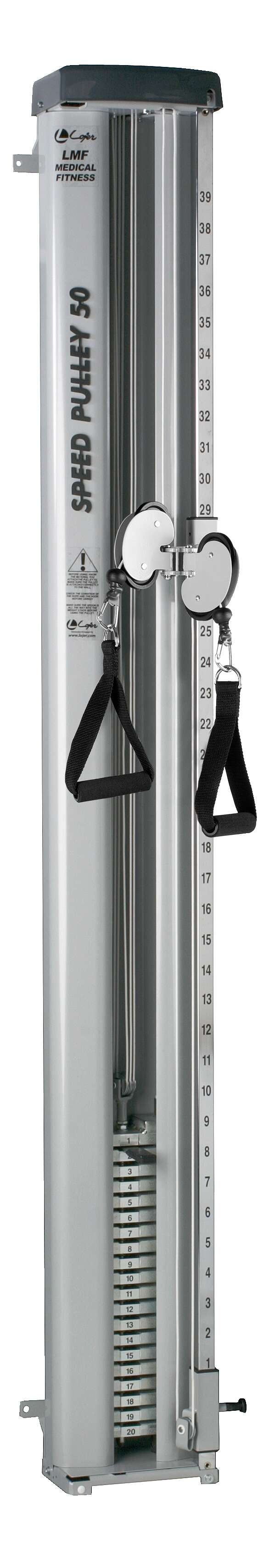 Lojer Seilzugapparat "Speed Pulley", 50 kg, Silber Lojer Seilzugapparat "Speed Pulley", 50 kg, Silber von Lojer