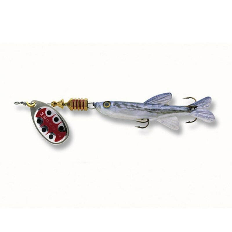 MEPPS Aglia TW mit Fisch Gr.1 5g Silber MEPPS Aglia TW mit Fisch Gr.1 5g Silber
