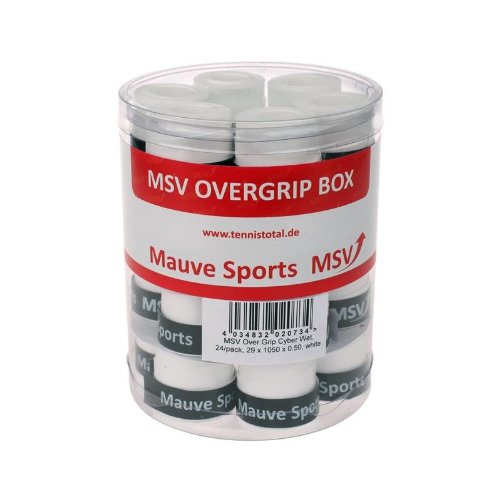 MSV Overgrip Cyber Wet 24er Pack weiß MSV Overgrip Cyber Wet 24er Pack weiß