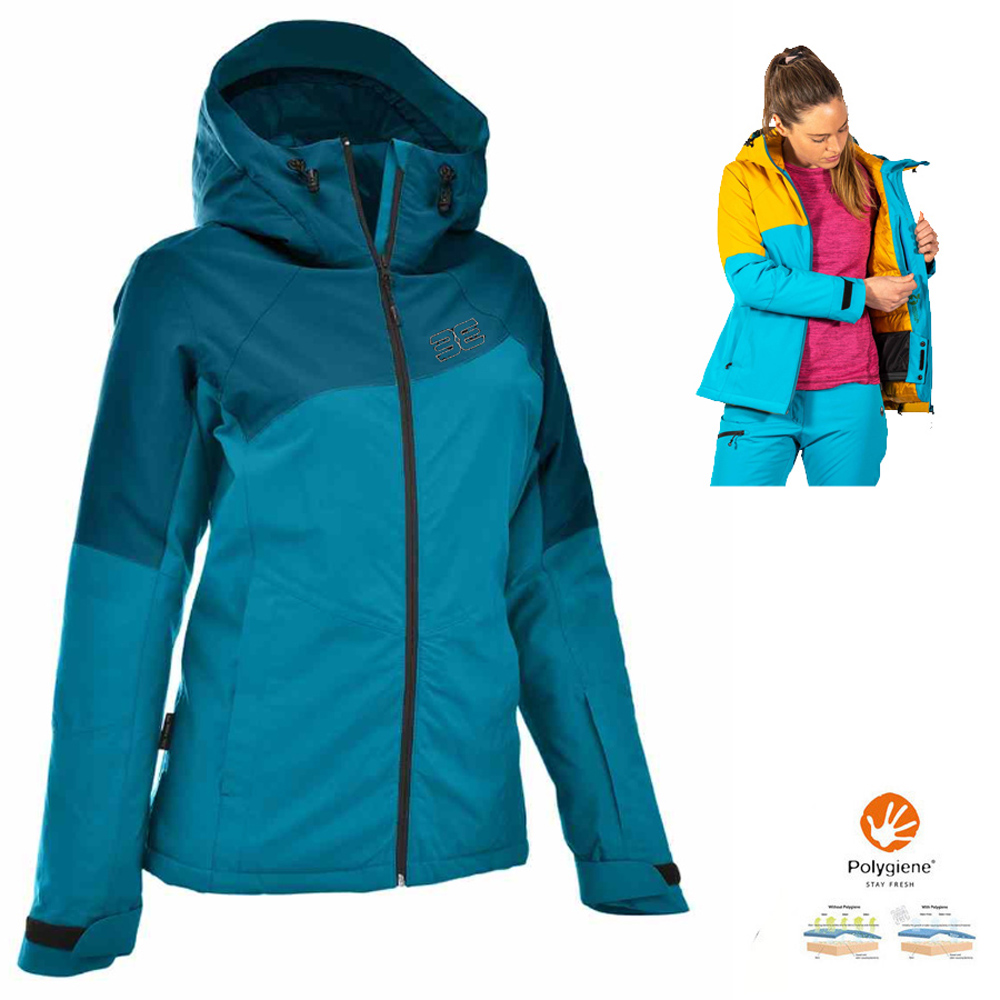 Maul - Schneeberg II Damen Skijacke Winterjacke, blau von Maul