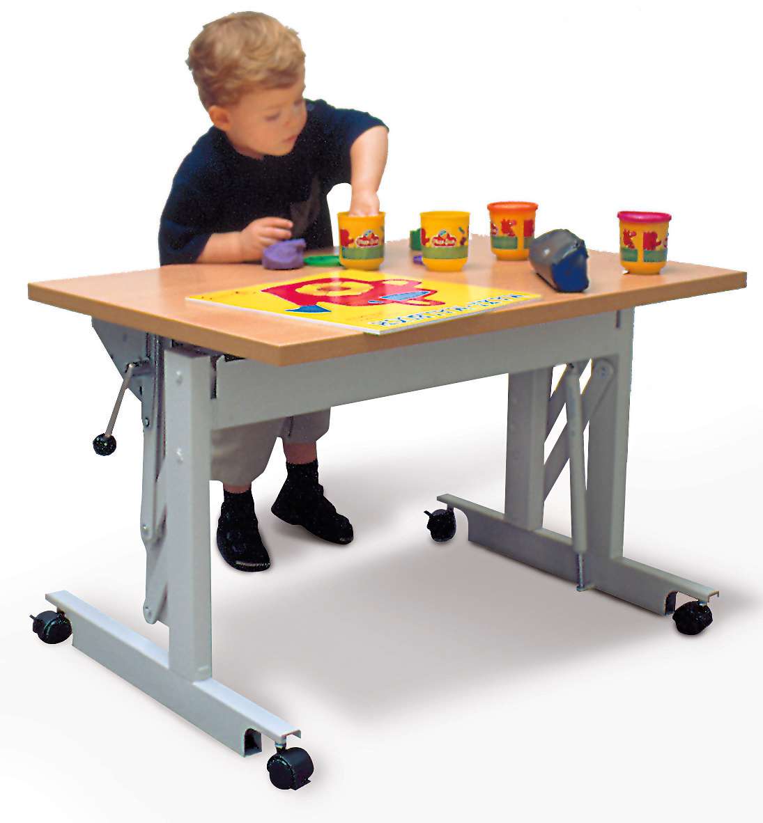 Möckel Therapietisch "ergo S 52", Feststellbare Rollen Möckel Therapietisch "ergo S 52", Feststellbare Rollen von Möckel