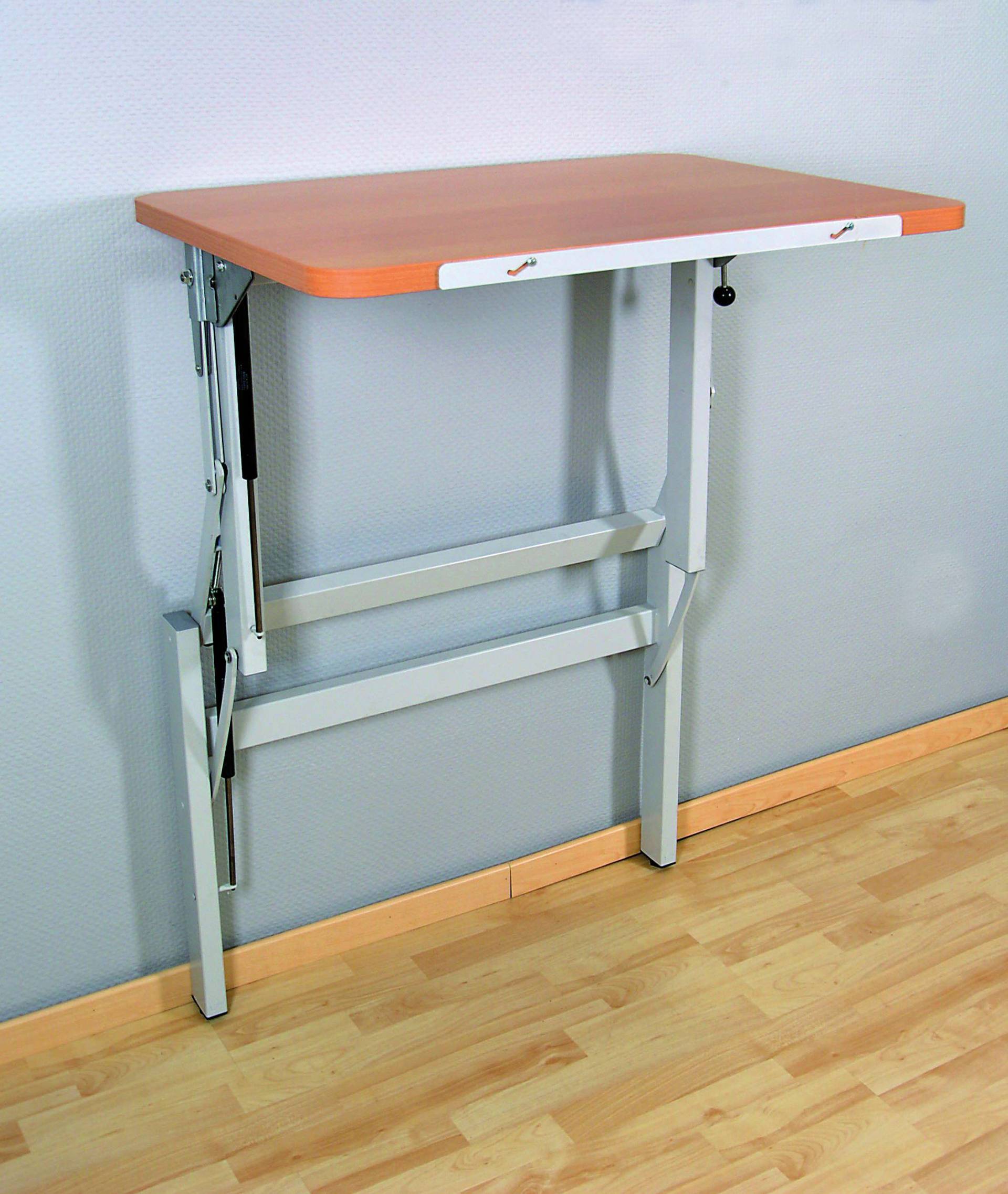 Möckel Wandklapptisch "ergo S 47 W", Buche-Dekor, abgerundet Möckel Wandklapptisch "ergo S 47 W", Buche-Dekor, abgerundet von Möckel