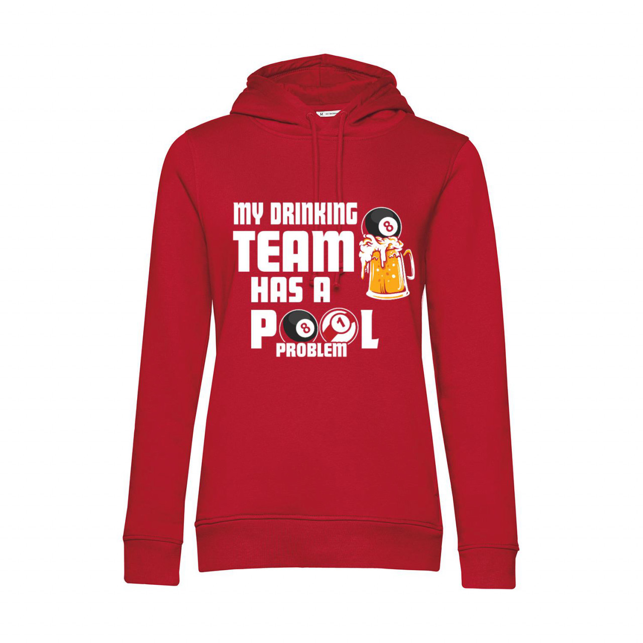 Nachhaltiger Hoodie Damen Billard - My Drinking Team has a Pool Problem Nachhaltiger Hoodie Damen Billard - My Drinking Team has a Pool Problem