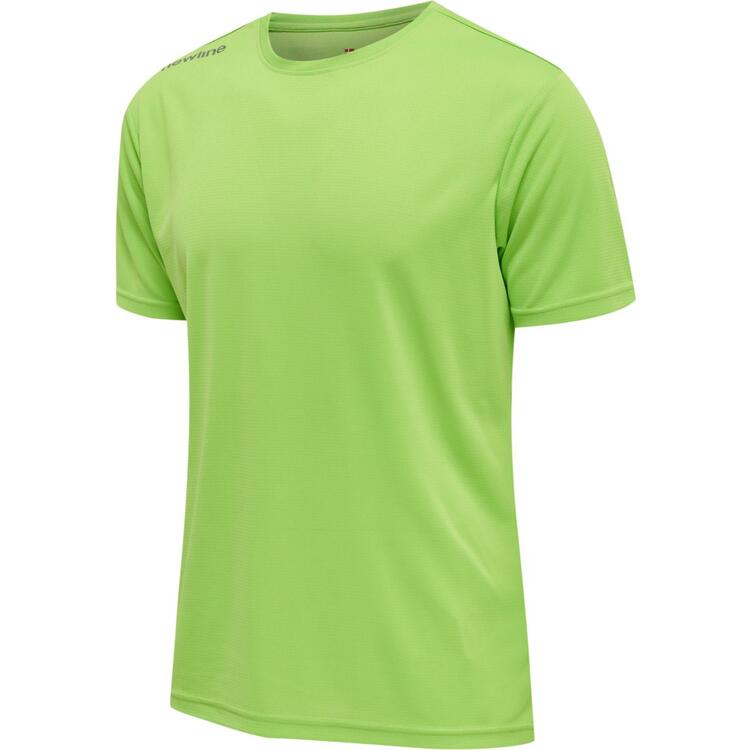 Newline Core Laufshirt Herren S/S 510100 GREEN FLASH 2XL