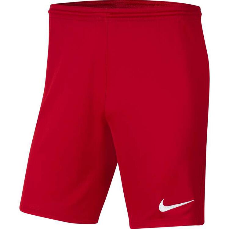 Nike Park III Short BV6855 UNIVERSITY RED/WHITE S