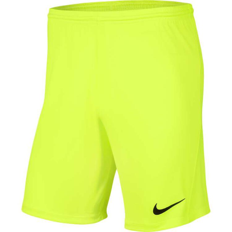 Nike Park III Short BV6855 VOLT/BLACK M