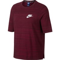 Nike Sportswear Advance 15 Top Damen-Shirt Noble Red/White Nike Sportswear Advance 15 Top Damen-Shirt Noble Red/White von Nike