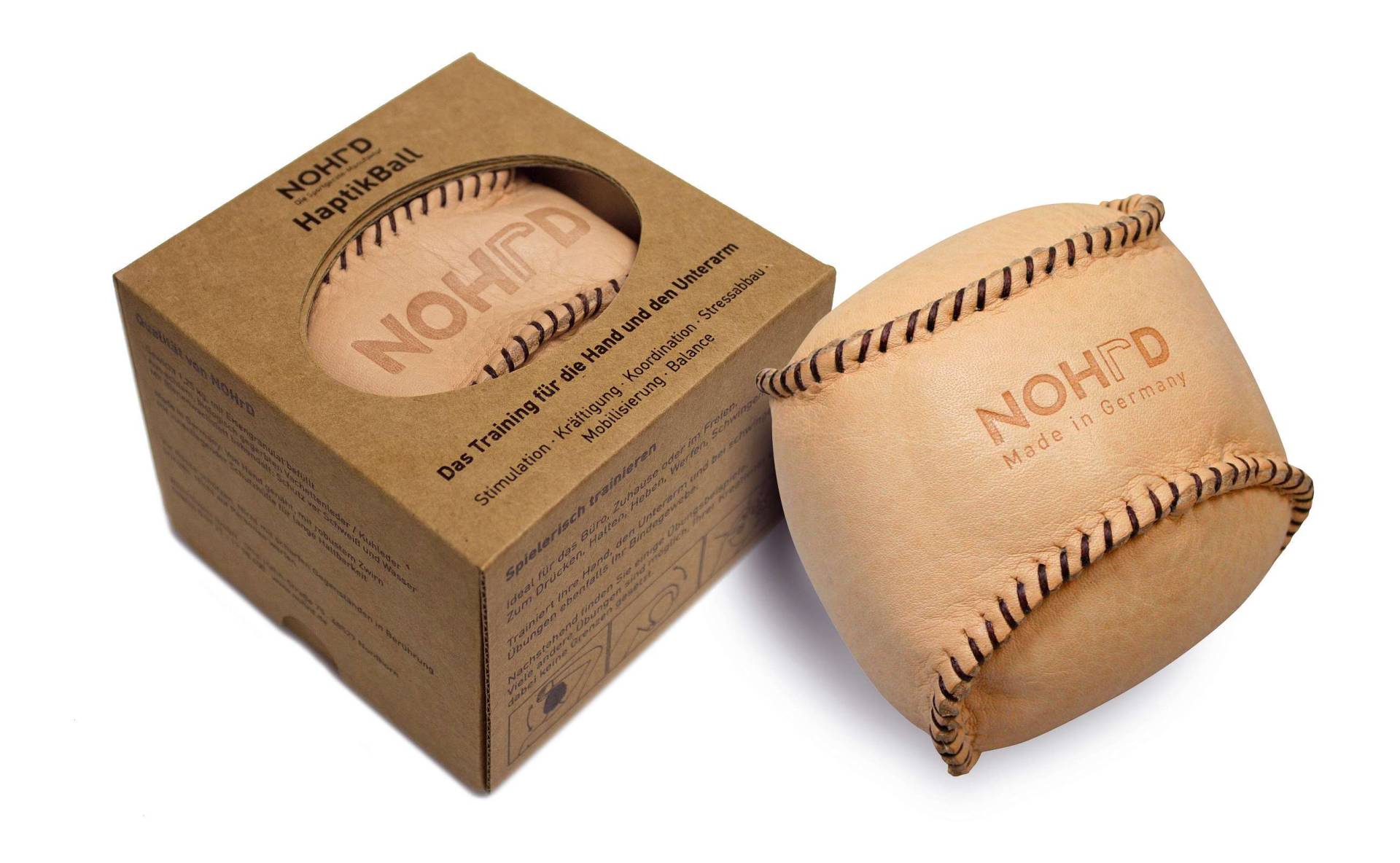 Nohrd Gewichtsball "Haptikball", 1.250 g, ø 8 cm Nohrd Gewichtsball "Haptikball", 1.250 g, ø 8 cm von Nohrd