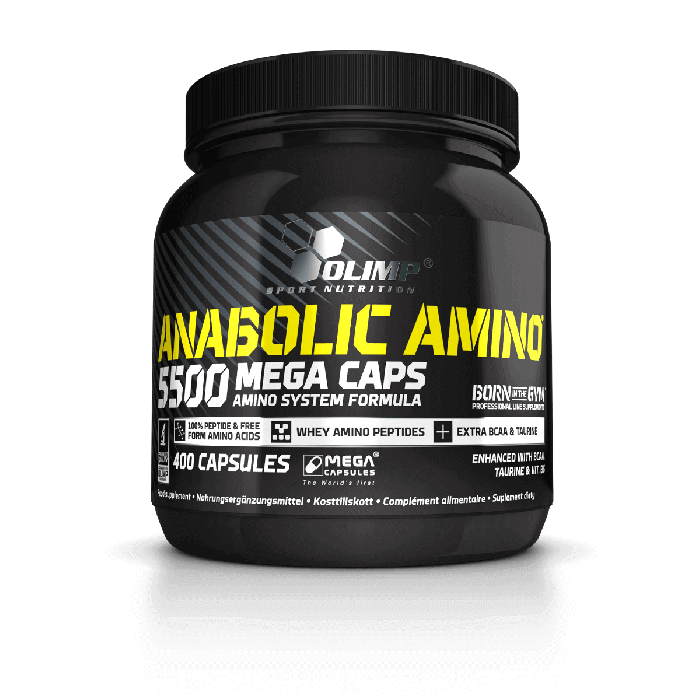 OLIMP 5500 BCAA Amino Mega Caps Aminosäure OLIMP 5500 BCAA Amino Mega Caps Aminosäure