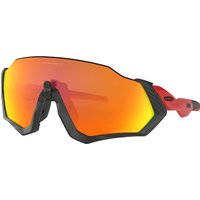 Oakley Flight Jacket Matte Black Redline/Przim Ruby von Oakley