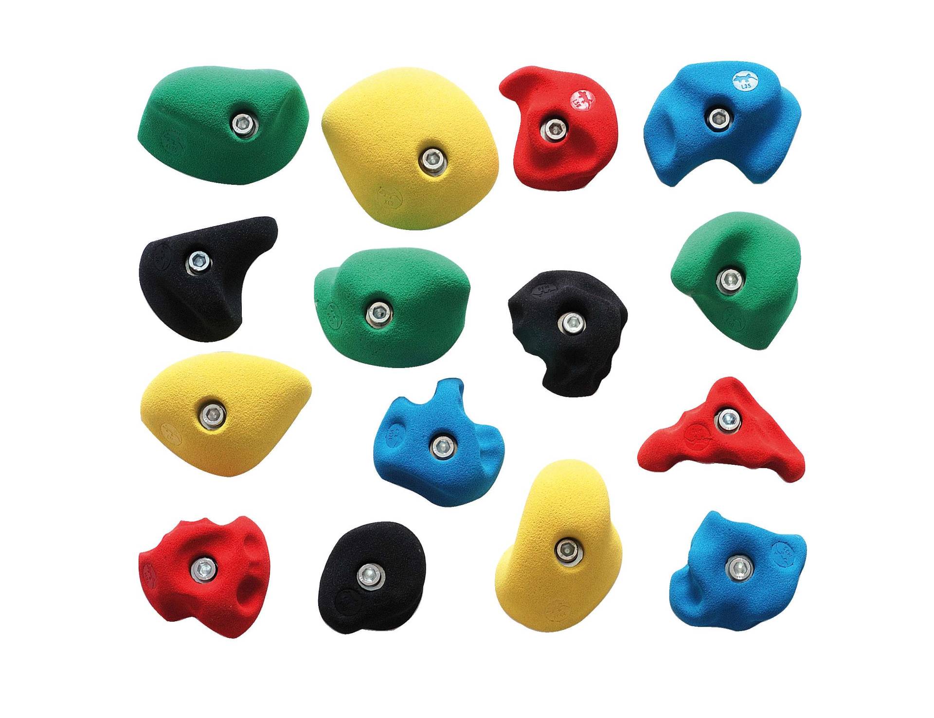 OnTop Klettergriff-Set "Leicht", Ohne Befestigungsmaterial, Set B OnTop Klettergriff-Set "Leicht", Ohne Befestigungsmaterial, Set B von OnTop