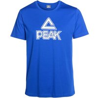 PEAK Big Logo T-Shirt 20333 - blau XS von Peak