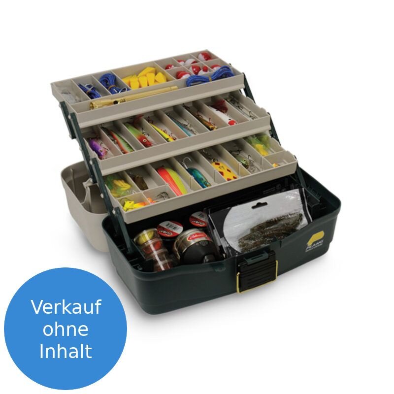 PLANO 530006 Eco Friendly 3-Tray Tackle Box 37,5x21,6x19,1cm... PLANO 530006 Eco Friendly 3-Tray Tackle Box 37,5x21,6x19,1cm...