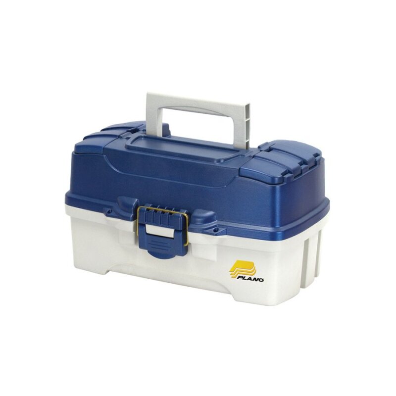 PLANO 620206 Two-Tray Tackle Box 32,5x20,8x18,3cm Blue... PLANO 620206 Two-Tray Tackle Box 32,5x20,8x18,3cm Blue...
