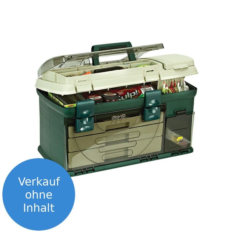 PLANO Three Drawer Tackle System 737002 54x30,5x30,5cm Green/Beige PLANO Three Drawer Tackle System 737002 54x30,5x30,5cm Green/Beige