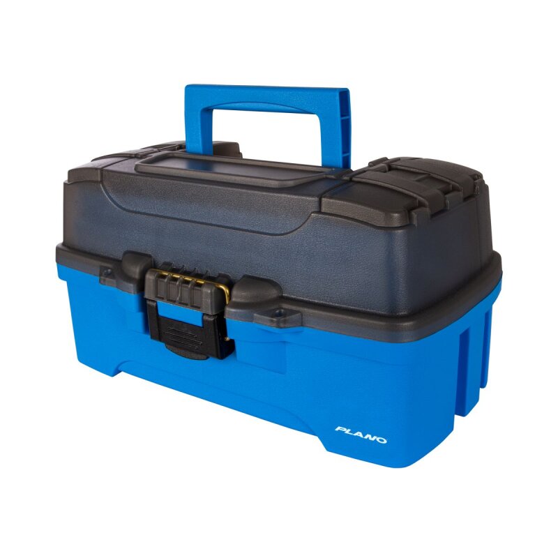 PLANO Three-Tray Tackle Box PLAMT6231 38,1x22,4x20,6cm Bright Blue PLANO Three-Tray Tackle Box PLAMT6231 38,1x22,4x20,6cm Bright Blue