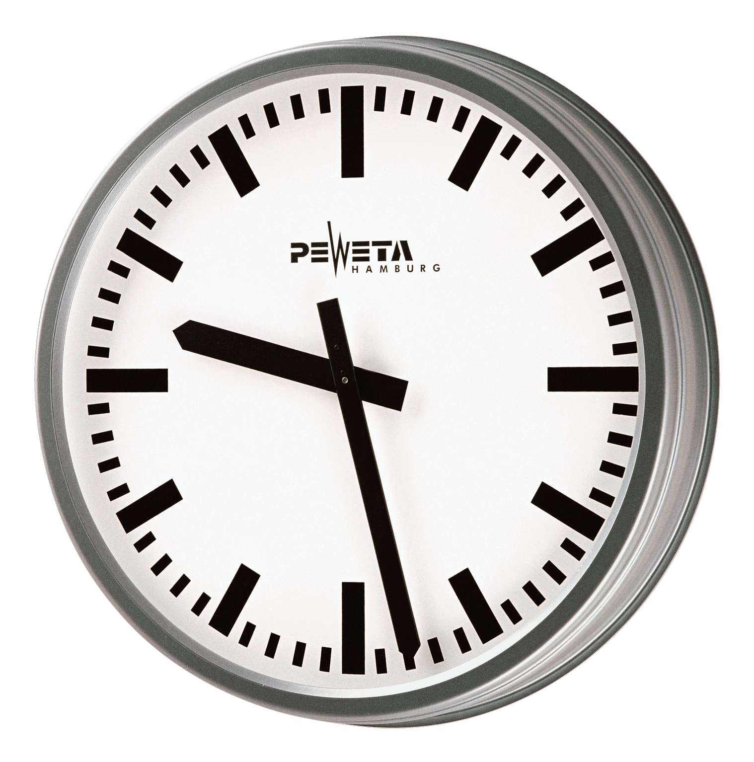 Peweta Funk-Wanduhr, Standard, Zifferblatt DIN-Balken Peweta Funk-Wanduhr, Standard, Zifferblatt DIN-Balken von Peweta