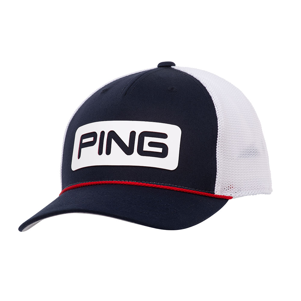 'Ping All-American Trucker Golf Cap navy/weiss' 'Ping All-American Trucker Golf Cap navy/weiss' von Ping