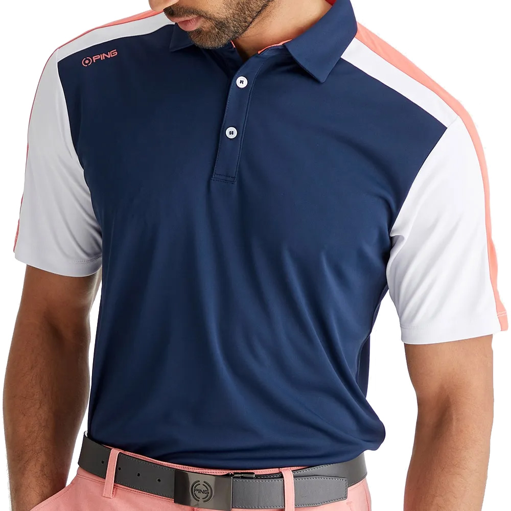 'Ping Golf Herren Polo Kelly navy/weiss' 'Ping Golf Herren Polo Kelly navy/weiss' von Ping