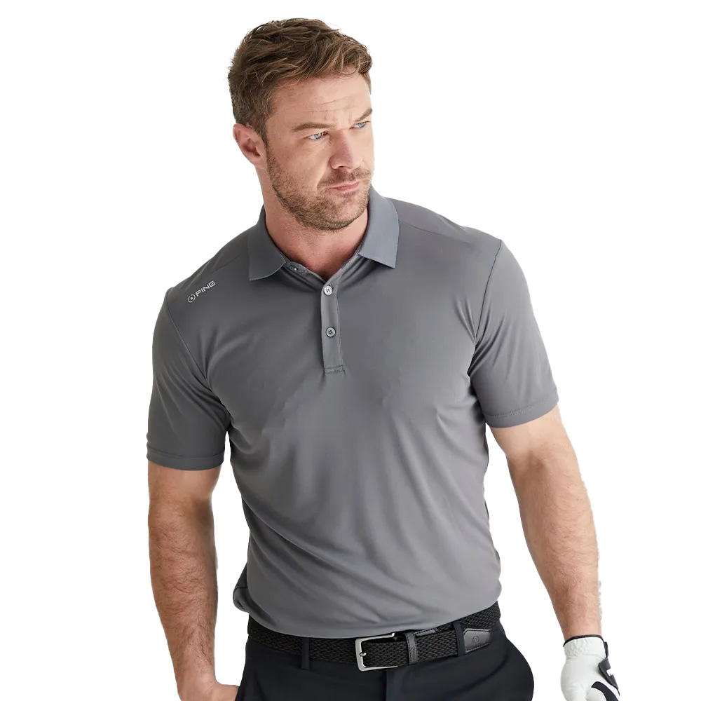 'Ping Golf Herren Polo Lindum grau' 'Ping Golf Herren Polo Lindum grau' von Ping