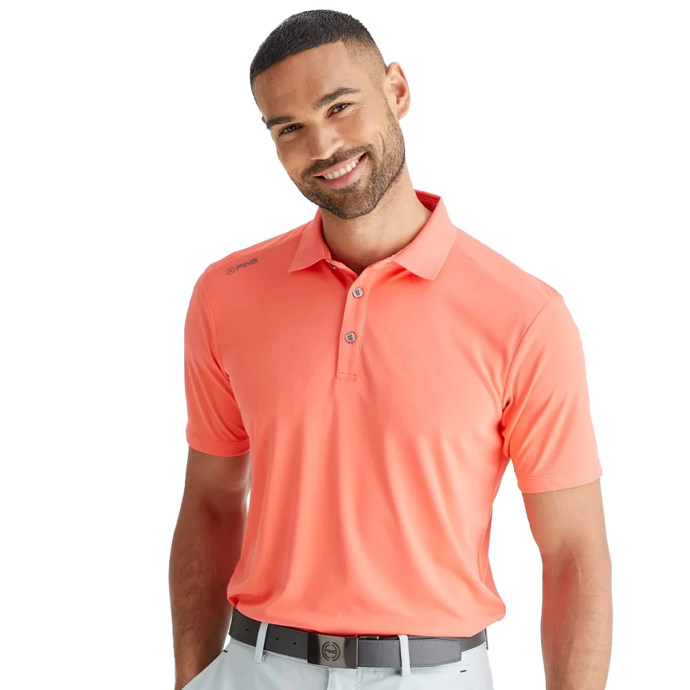 'Ping Golf Herren Polo Lindum hellrot' 'Ping Golf Herren Polo Lindum hellrot' von Ping