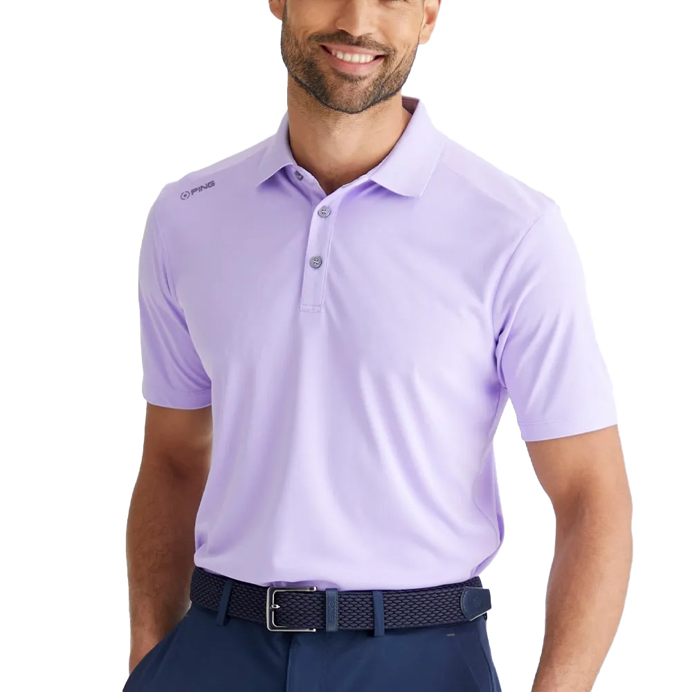 'Ping Golf Herren Polo Lindum hellviolett' 'Ping Golf Herren Polo Lindum hellviolett' von Ping