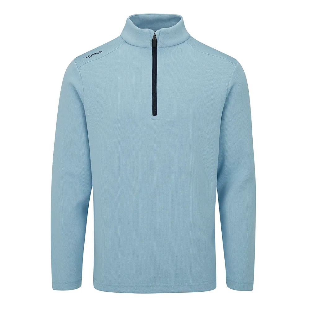 'Ping Golf Herren Ramsey 1/4 Zip Sweater türkis' 'Ping Golf Herren Ramsey 1/4 Zip Sweater türkis' von Ping