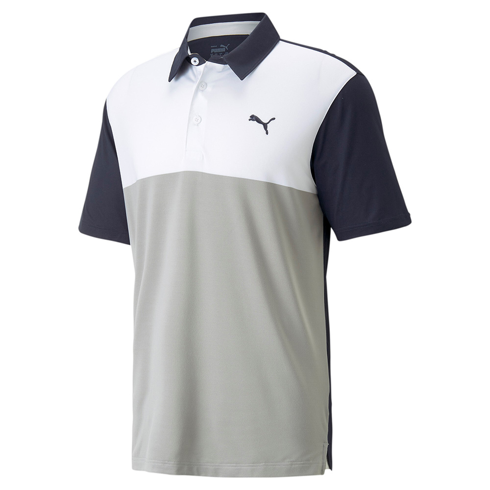'Puma Golf Herren Cloudspun CB Polo grau/weiss/navy' 'Puma Golf Herren Cloudspun CB Polo grau/weiss/navy' von 'Puma Golf'