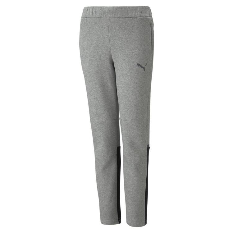 Puma teamCUP Casuals Jogginghose Kinder 658426 Medium Gray Heather 140