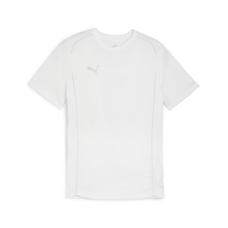 Puma teamFINAL Casuals Tee 658544 PUMA White-PUMA Silver - Gr. M