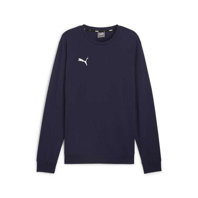 Puma teamGOAL Casuals Crew Neck Sweat 658592 PUMA Navy-PUMA White -...