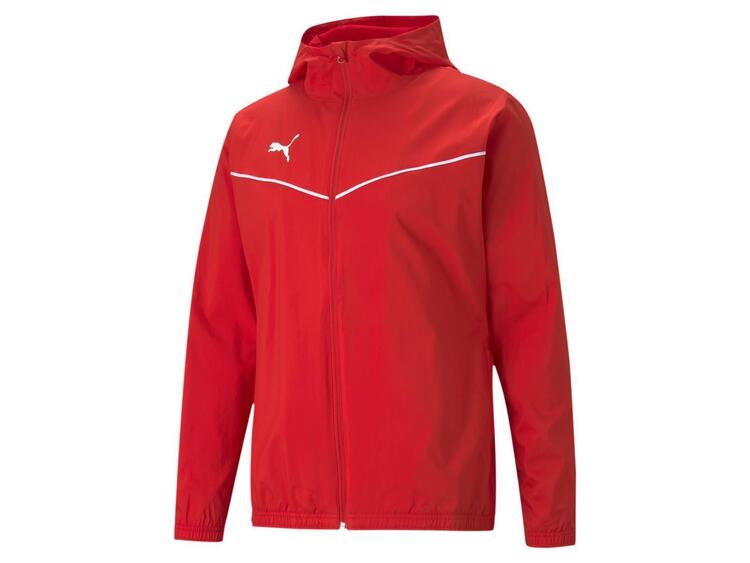 Puma teamRISE All Weather Jacket 657396 Puma Red-Puma White - Gr. XL