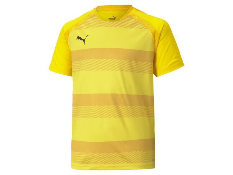 Puma teamVISION Jersey Jr 704928 Cyber Yellow-Spectra Yellow-Puma...