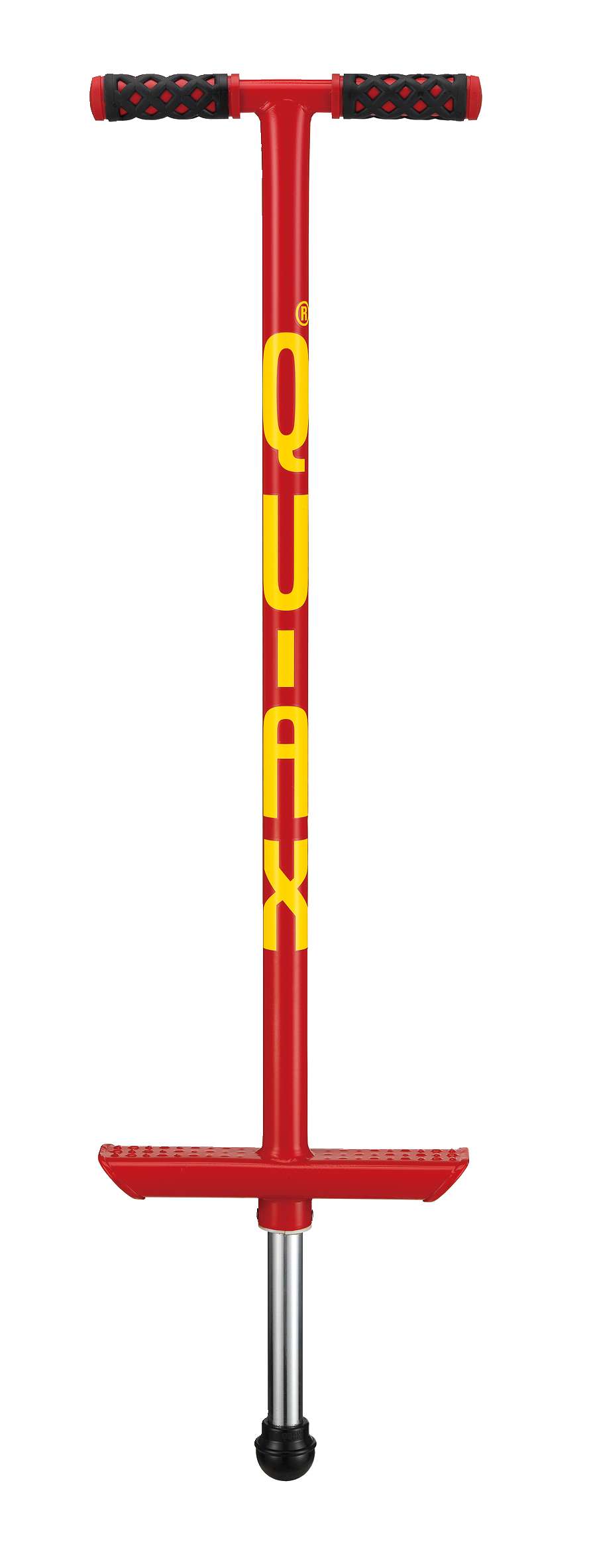 Qu-Ax Pogo-Stick, Rot, L: 98 cm, bis 30 kg von Qu-Ax