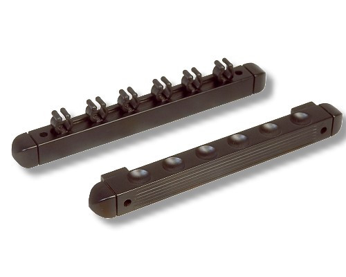 Queue Wandhalter Antik schwarz für 6 Queues Queue Wandhalter Antik schwarz für 6 Queues