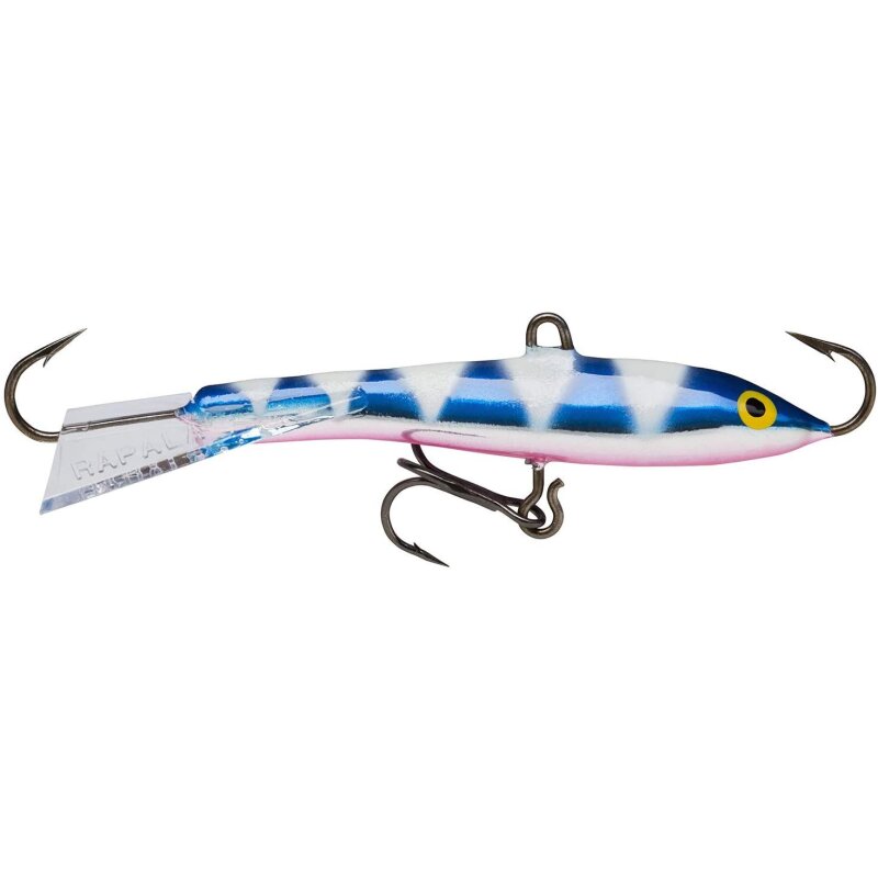 RAPALA Jigging Rap 7cm 18g Glow Zebra Blue Pink RAPALA Jigging Rap 7cm 18g Glow Zebra Blue Pink