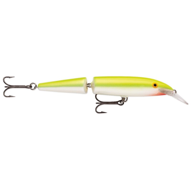 RAPALA Jointed 13cm 18g Silver Fluorescent Chartreuse