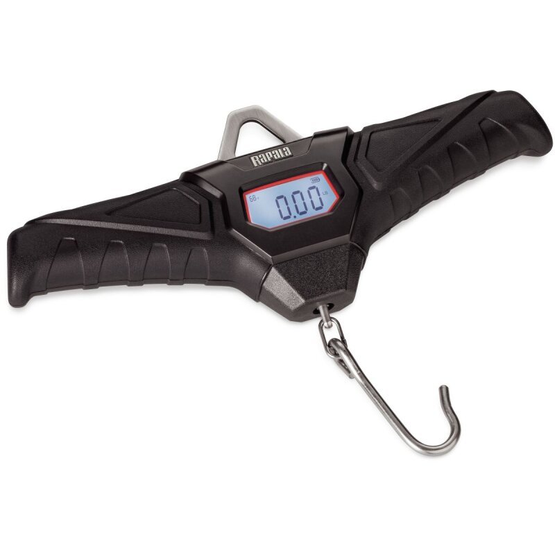 RAPALA RCD Magnum Digital Scale RCDDS50 50kg 28cm Schwarz/Rot RAPALA RCD Magnum Digital Scale RCDDS50 50kg 28cm Schwarz/Rot