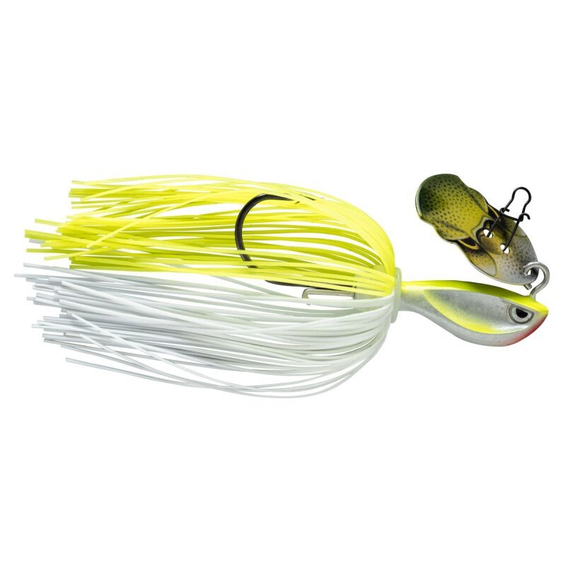 RAPALA Rap-V Perch Bladed Jig 8cm 15g Silver Fluorescent Chartreuse RAPALA Rap-V Perch Bladed Jig 8cm 15g Silver Fluorescent Chartreuse