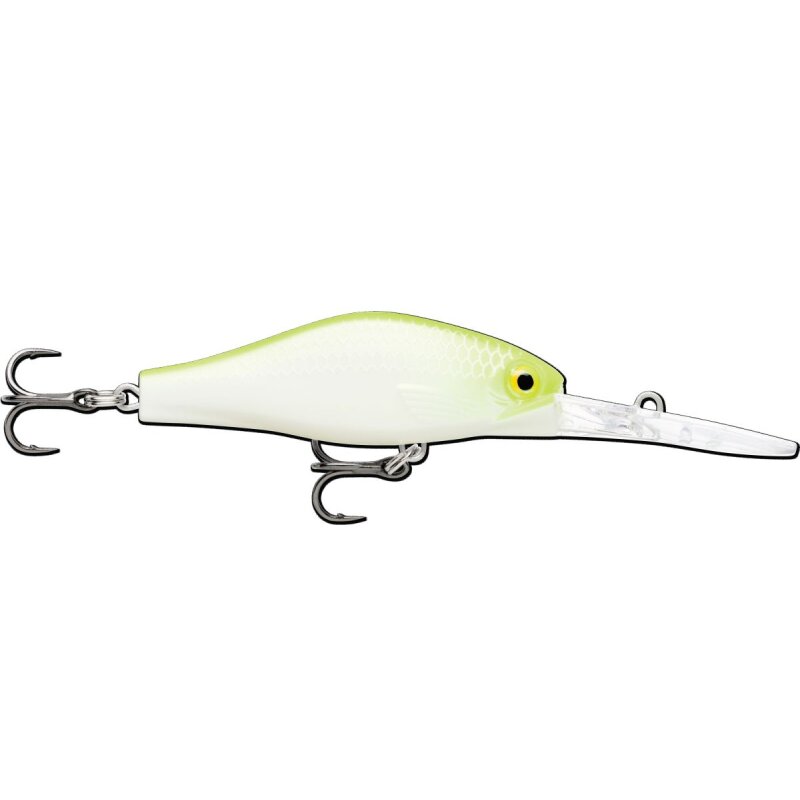 RAPALA Shadow Rap Jack Deep 7cm 10g Silver Fluorescent Chartreuse UV RAPALA Shadow Rap Jack Deep 7cm 10g Silver Fluorescent Chartreuse UV
