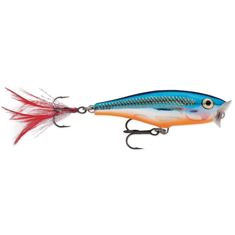 RAPALA Skitter Pop 5cm 6g Silver Blue RAPALA Skitter Pop 5cm 6g Silver Blue