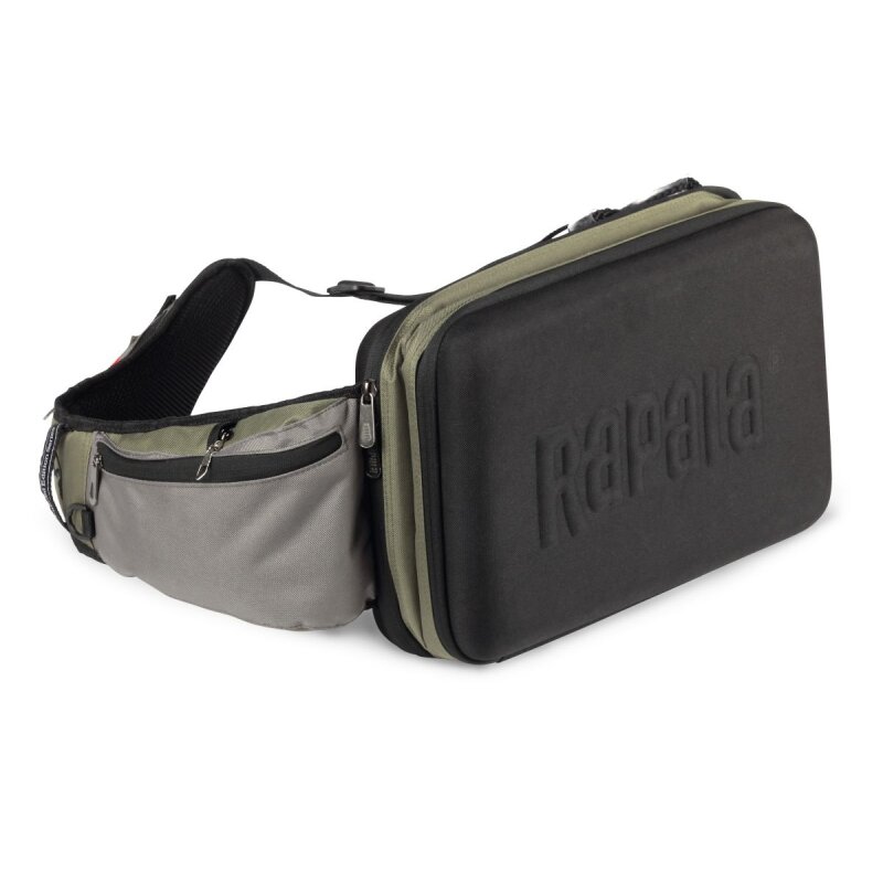 RAPALA Sling Bag King Size 42x28x11cm Grün/Schwarz RAPALA Sling Bag King Size 42x28x11cm Grün/Schwarz