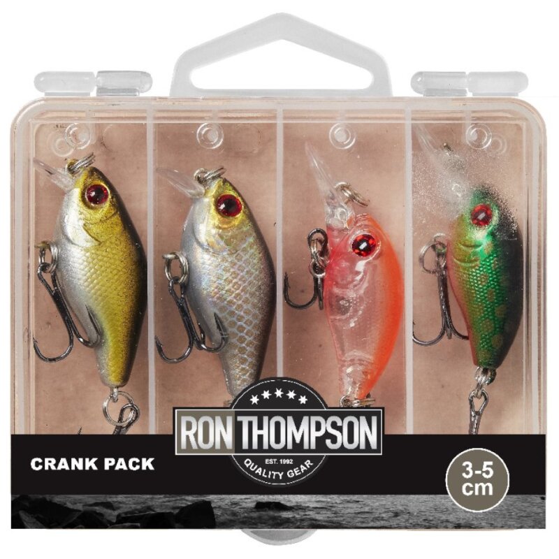 RON THOMPSON Crank Pack 3-5cm Mixed 4Stk. RON THOMPSON Crank Pack 3-5cm Mixed 4Stk.