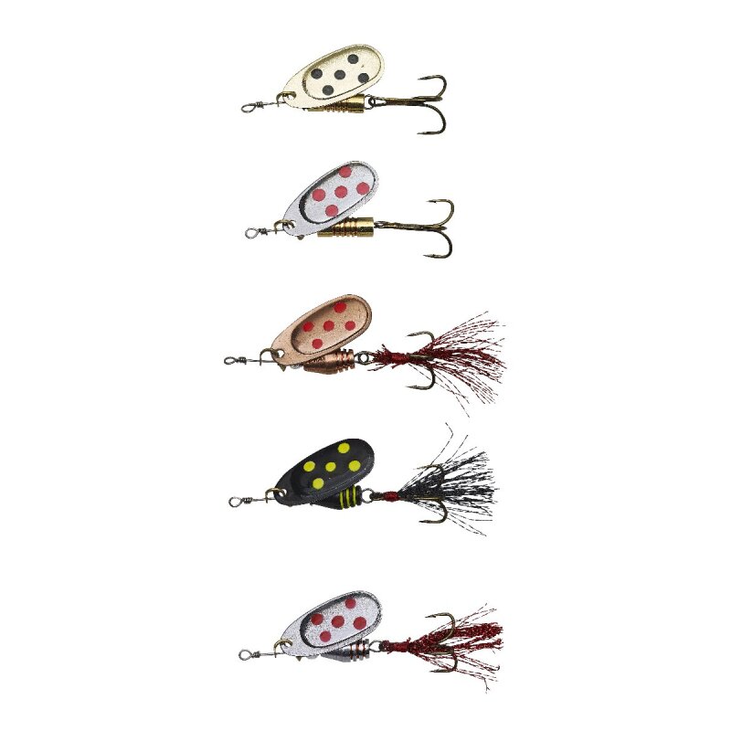 RON THOMPSON Spinner Pack Inc. Box 7g Mixed 5Stk. RON THOMPSON Spinner Pack Inc. Box 7g Mixed 5Stk.