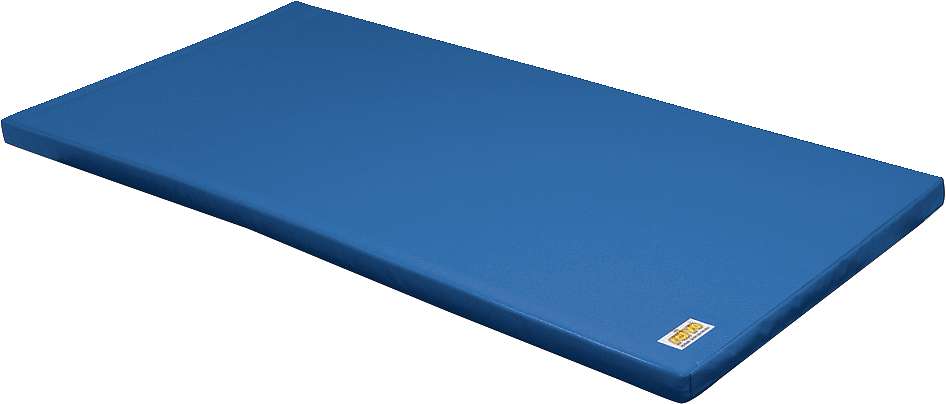 Reivo Turnmatte "Sicher", 150x100x6 cm, Turnmattenstoff Blau von Reivo