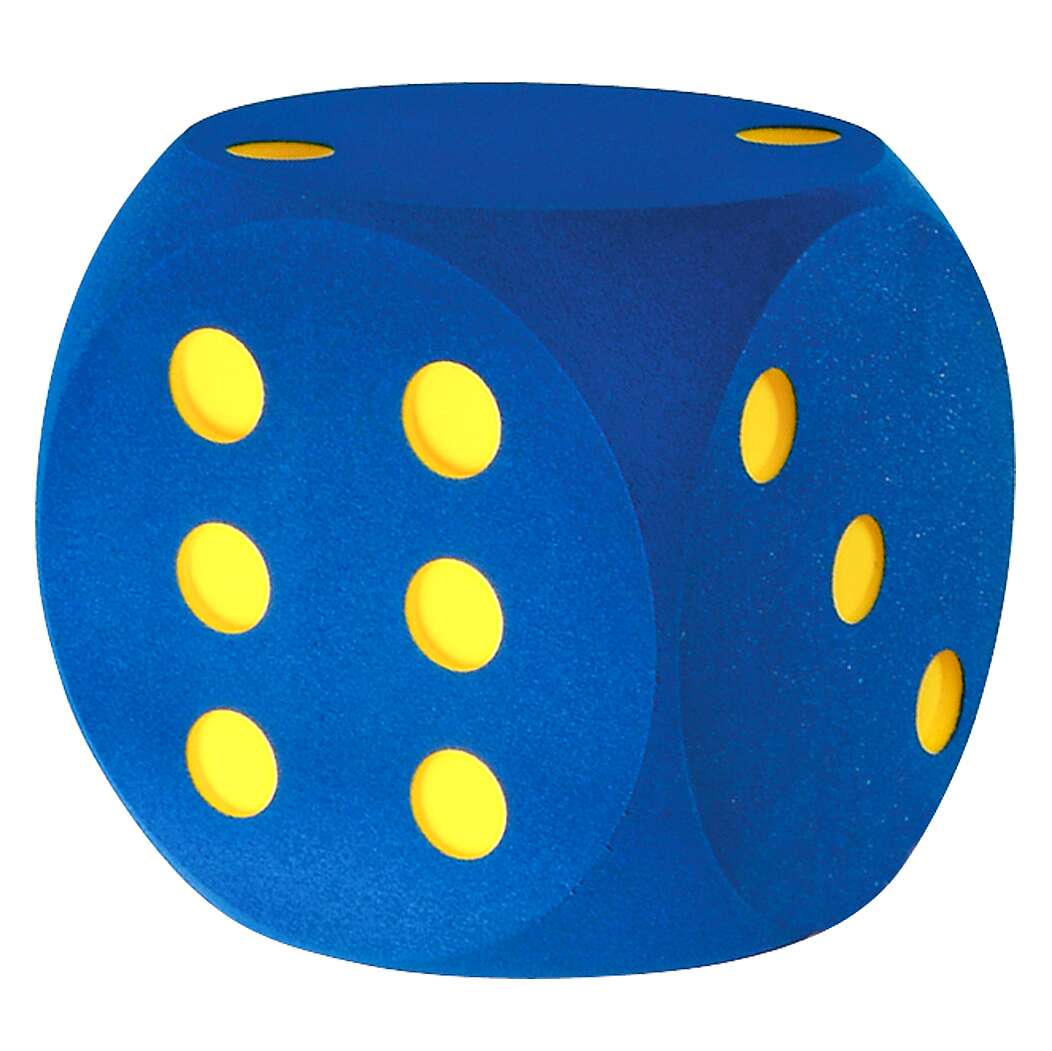 Volley Schaumstoffwürfel, Blau, 50 cm Volley Schaumstoffwürfel, Blau, 50 cm von Volley