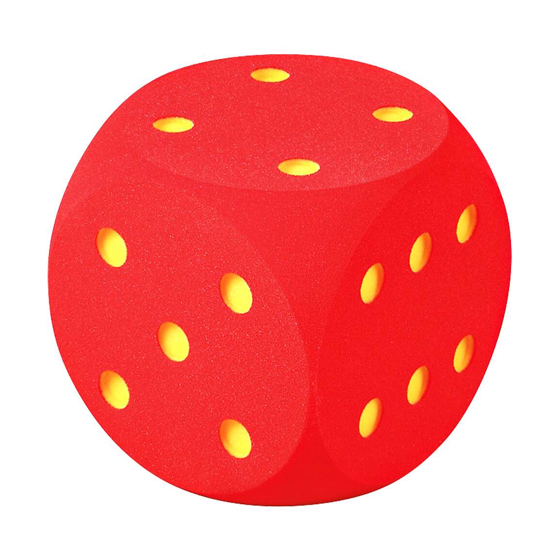 Volley Schaumstoffwürfel, Rot, 30 cm Volley Schaumstoffwürfel, Rot, 30 cm von Volley